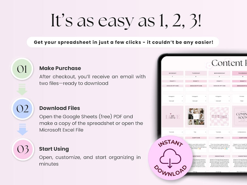 Social Media Planner β Bloggers β Google Sheets Template