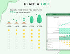 Habit Tracker – Personal – Excel / Google Sheets Template