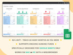 Savings Planner - Personal Finance - Google Sheets Template
