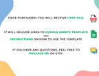 Mood Tracker for Personal Wellness - Google Sheets Template