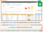 Inventory Tracker - Small Business - Google Sheets Template