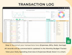 Monthly Budget Spreadsheet - Google Sheets Template