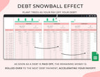 Debt Payoff Tracker - Home - Excel / Google Sheets Template