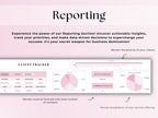 CRM Client Tracker - Small Business - Google Sheets Template