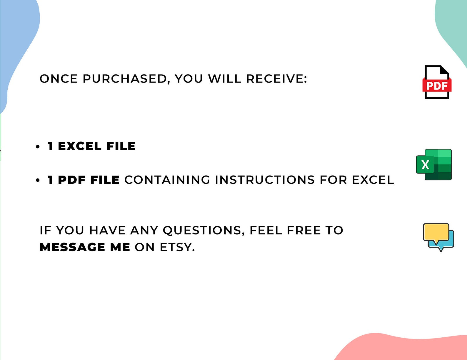 To Do List Template – Excel / Google Sheets Template