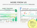 Budget Tracker – For Individuals – Google Sheets Template