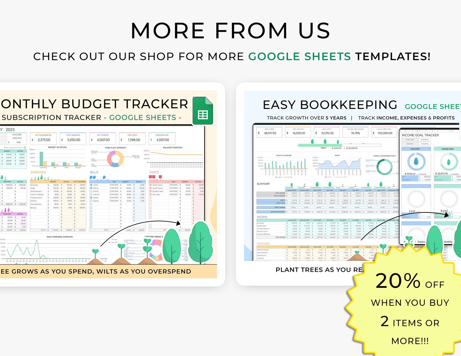 Savings Planner - Personal Finance - Google Sheets Template