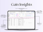 Order Tracker Spreadsheet - Excel / Google Sheets Template
