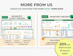 CRM Client Tracker - Small Business - Excel Template
