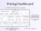 Recipe Costing – Bakery – Excel / Google Sheets Template
