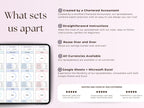 Savings Tracker - Personal Budget - Google Sheets Template