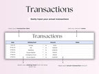 Savings Tracker - Personal Budget - Google Sheets Template
