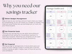 Savings Tracker - Personal Budget - Google Sheets Template