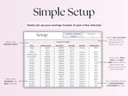 Savings Tracker - Personal Budget - Google Sheets Template