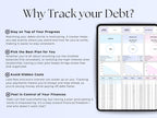 Debt Tracker - Personal Finance - Google Sheets Template