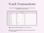 Budget Planner – Family – Excel / Google Sheets Template