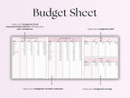 Budget Planner – Family – Excel / Google Sheets Template