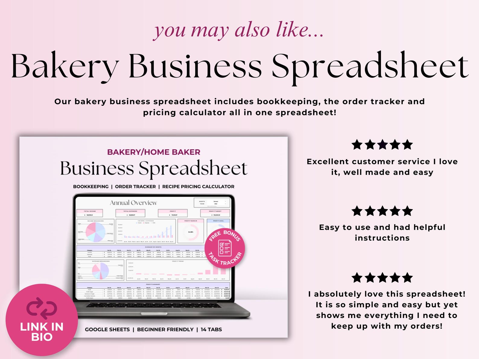 Recipe Costing Calculator – Excel / Google Sheets Template