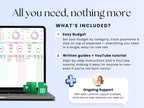 Monthly Budget Planner - Personal - Google Sheets Template
