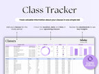 Student Planner – Students – Excel / Google Sheets Template