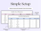 Bill Tracker – Personal – Excel / Google Sheets Template