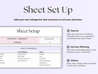 Client Tracker – Small Biz – Excel / Google Sheets Template