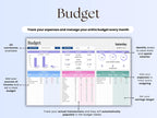 Student Planner – College – Excel Google Sheets Template