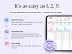 Family Budget Planner -For Families - Google Sheets Template