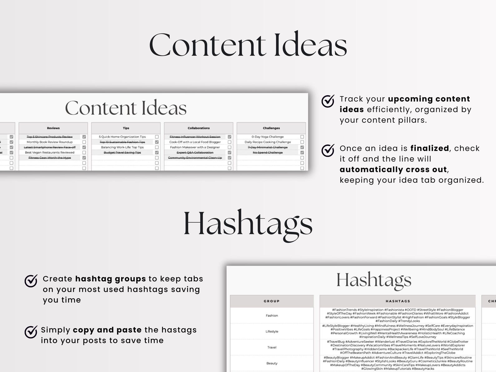 Content Calendar – Bloggers – Google Sheets Template