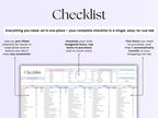 First Apartment Checklist – Movers – Google Sheets Template