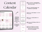 Social Media Planner – Bloggers – Google Sheets Template