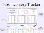 Moving Planner – Renters – Excel / Google Sheets Template