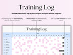 Workout Tracker – Beginners – Google Sheets Template