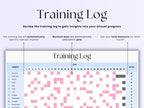 Workout Planner - Beginners - Google Sheets Template