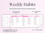 Habit Tracker – Personal Growth – Google Sheets Template