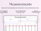 Workout Tracker – Beginners – Google Sheets Template
