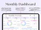 Beauty Bookkeeping – Techs – Excel / Google Sheets Template