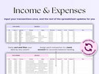 Beauty Bookkeeping – Techs – Excel / Google Sheets Template
