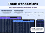 Bookkeeping Spreadsheet - Small Business - Excel Template