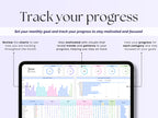 Habit Tracker – Daily Plan – Excel / Google Sheets Template