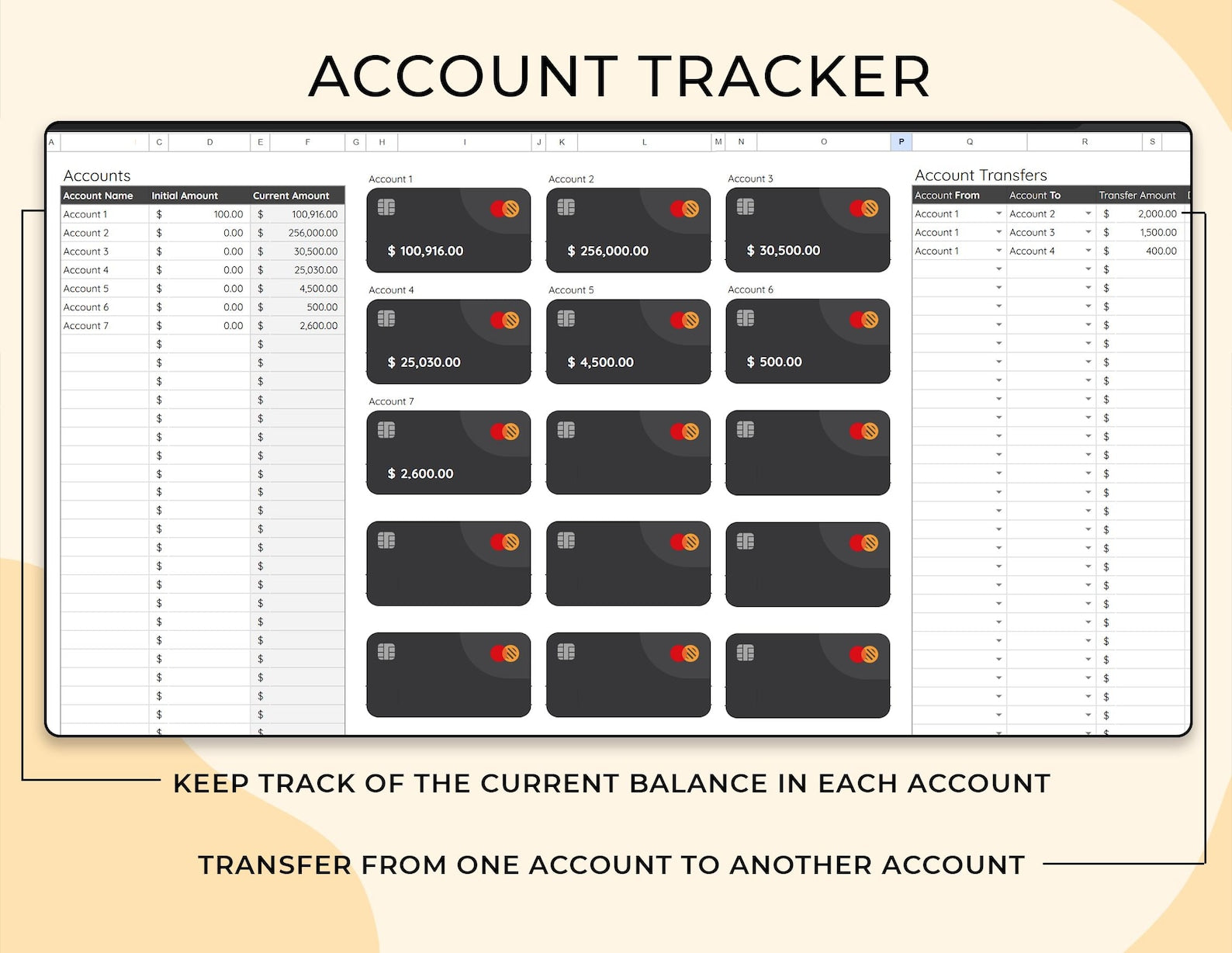 Budget Planner for Individuals – Google Sheets Template