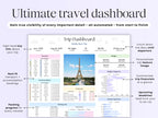 Travel Planner - All Travelers - Google Sheets Template