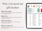Gift Tracker For Holidays - Excel / Google Sheets Template