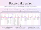 Budget Planner - Beginners - Excel / Google Sheets Template