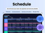 Student Planner - Students - Google Sheets Template