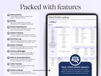 CRM Tracker – Small Biz – Excel / Google Sheets Template