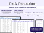 Bookkeeping Template - Small Biz - Google Sheets Template