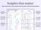 CRM Tracker – Small Biz – Excel / Google Sheets Template