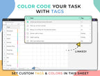To Do List Template – Personal – Google Sheets Template