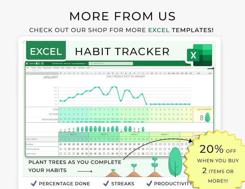 To Do List Template – Excel / Google Sheets Template